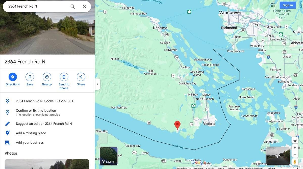 2364 French Rd, Sooke, BC