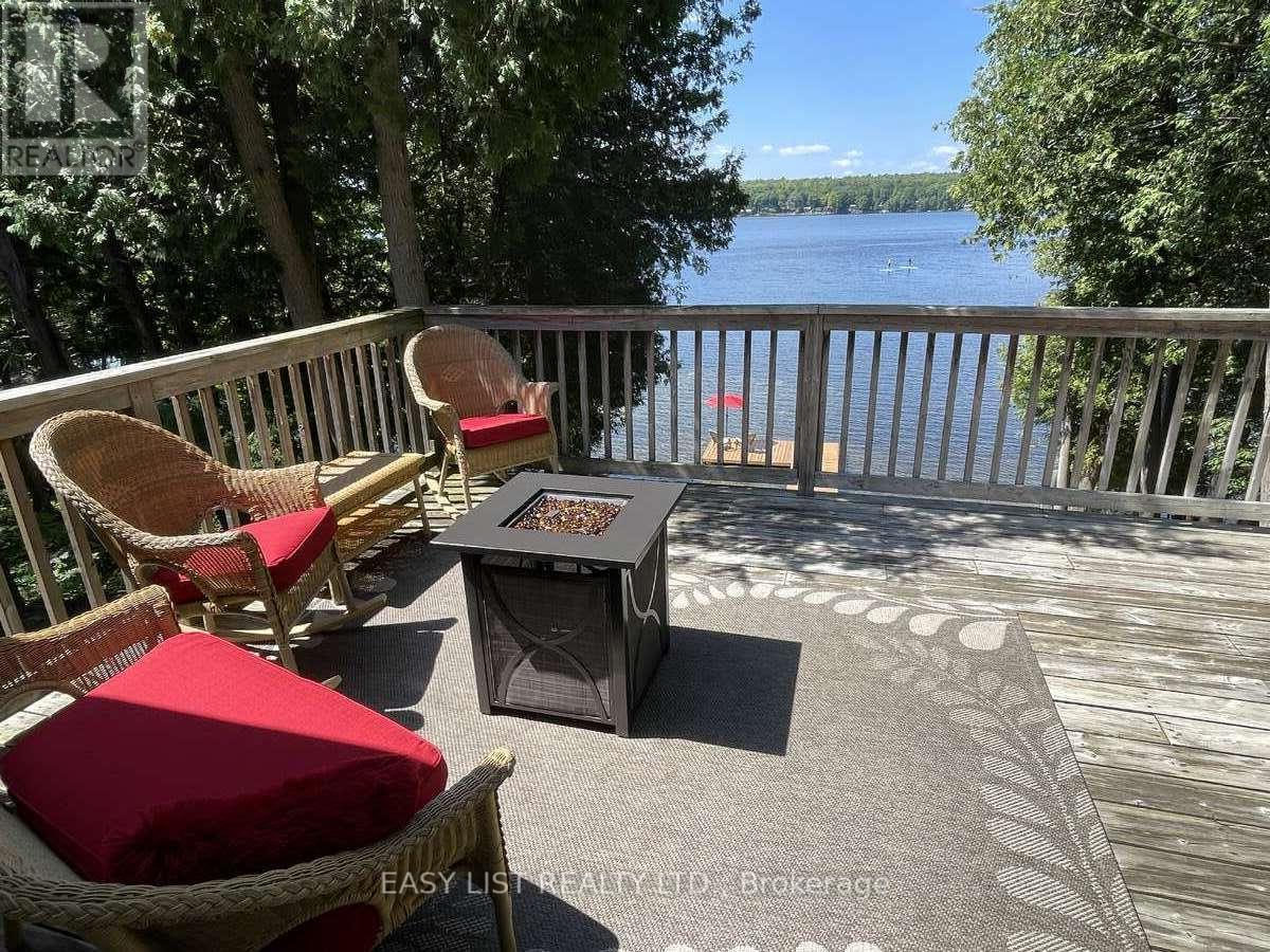 1990 White Lake Road, Douro-Dummer, ON - Outdoor With Body Of Water With Deck Patio Veranda With Exterior