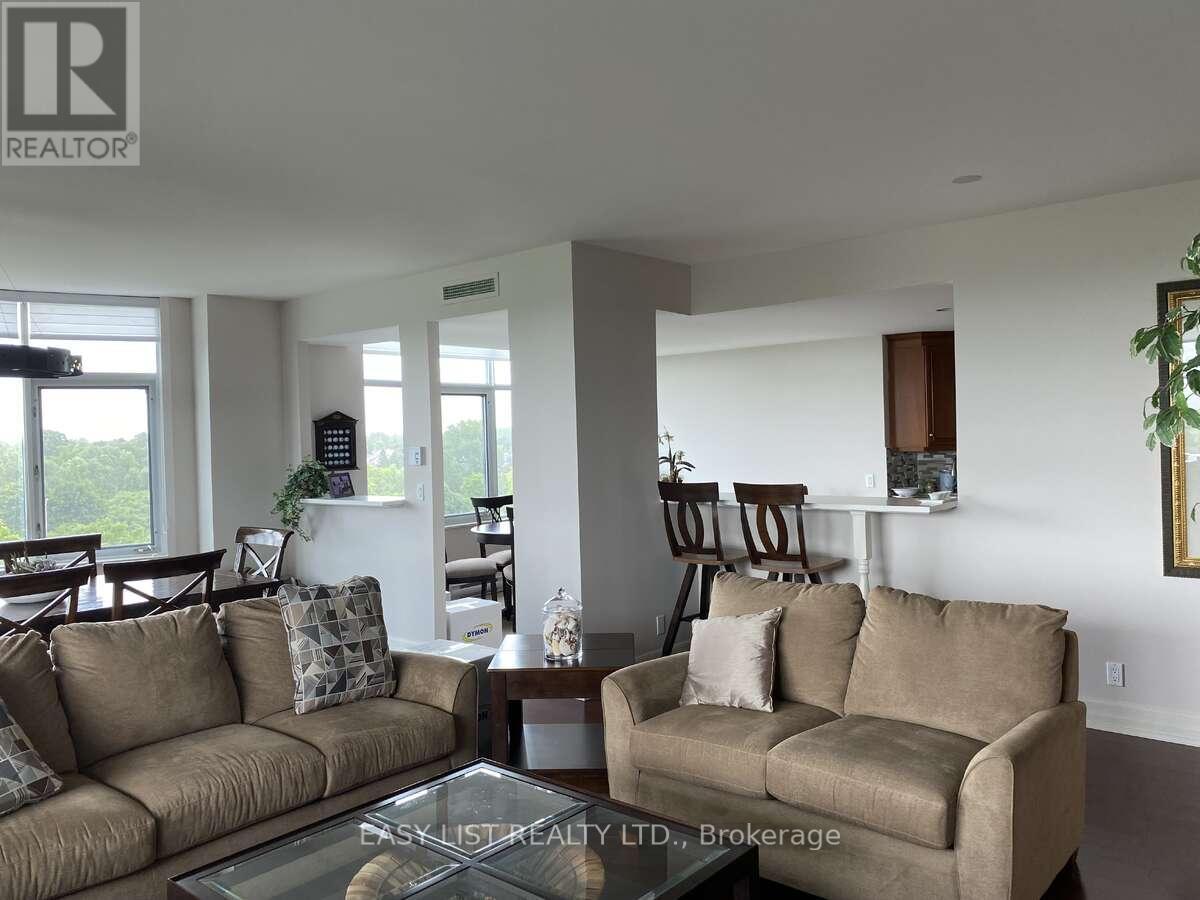 803 - 3580 Rivergate Way, Ottawa, ON - Indoor Photo Showing Living Room