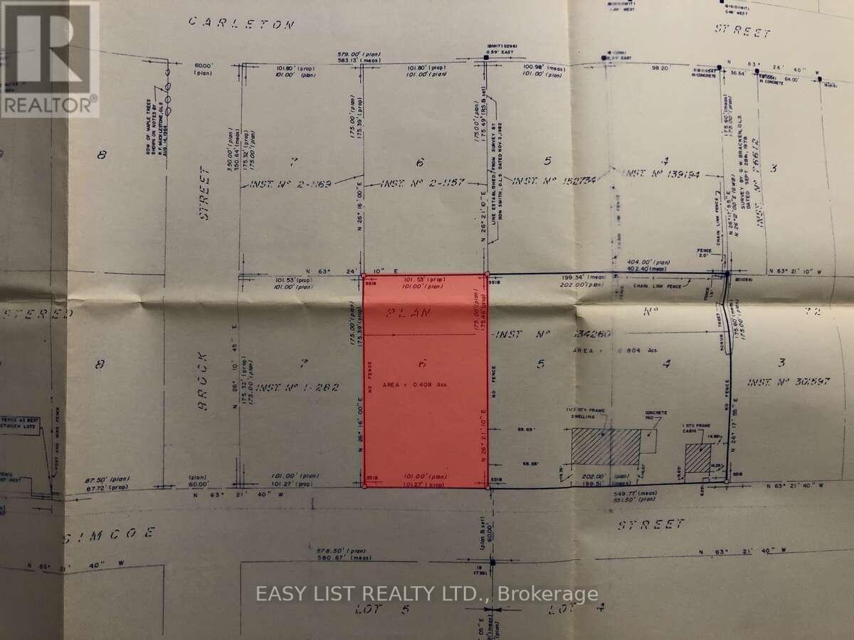 Lot 6 Simcoe Street, Rideau Lakes, ON