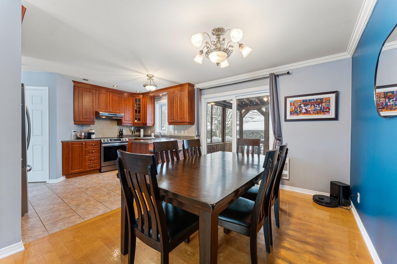 Salle à manger - 135 Rue Des Citadins S., Farnham, QC - Indoor Photo Showing Dining Room