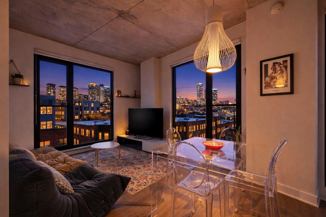 Living room - 715-288 Rue Richmond, Montréal (Le Sud-Ouest), QC - Indoor