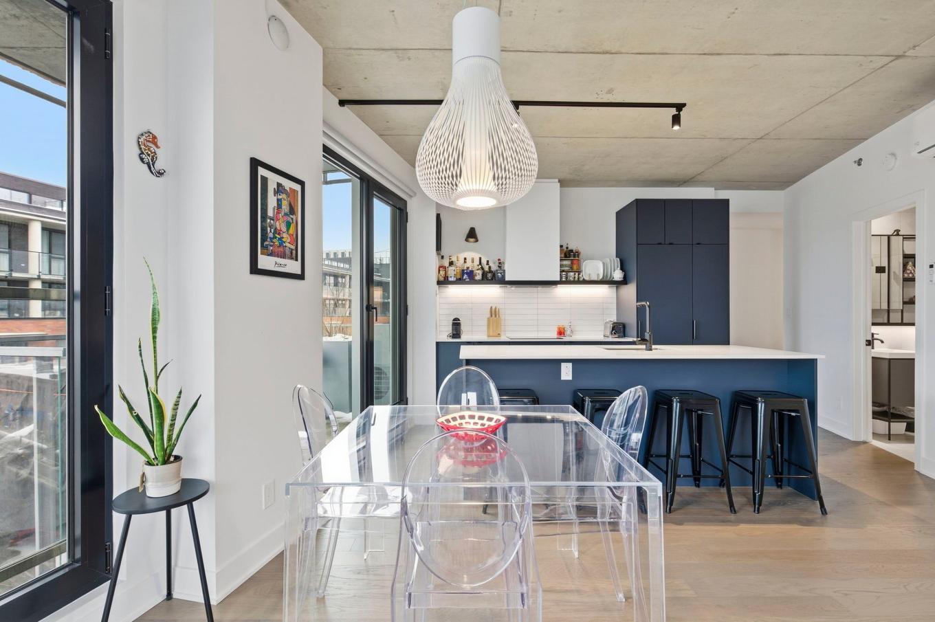 Common room - 715-288 Rue Richmond, Montréal (Le Sud-Ouest), QC - Indoor Photo Showing Dining Room