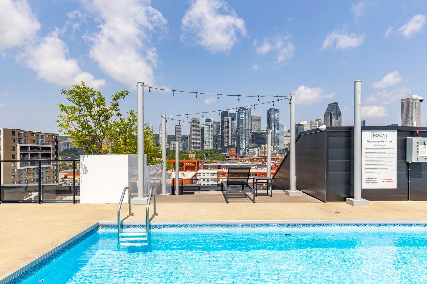Piscine - 414-1550 Rue Des Bassins, Montréal (Le Sud-Ouest), QC - Outdoor With In Ground Pool