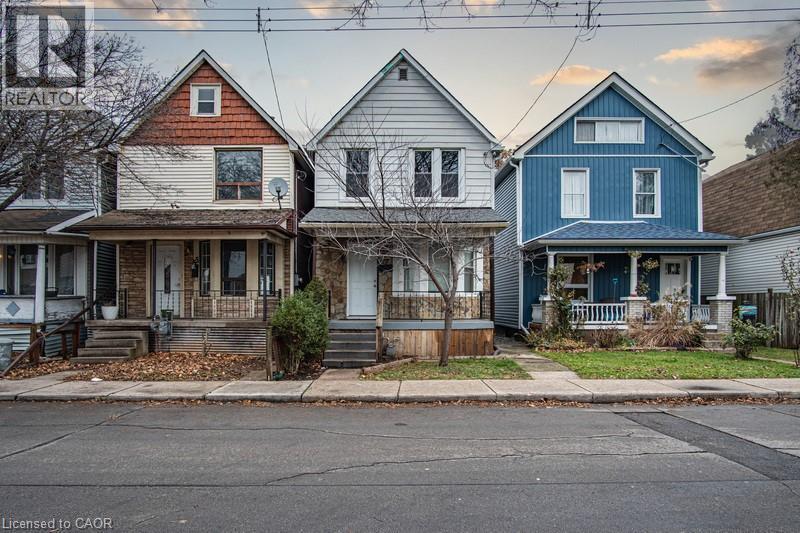 57 Francis Street, Hamilton, ON - Outdoor With Deck Patio Veranda With Facade