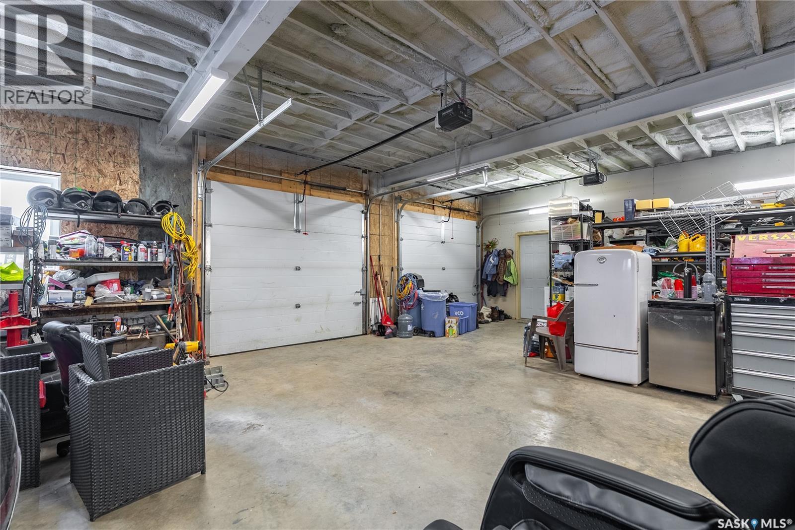 102 Moore Drive, Christopher Lake, SK - Indoor Photo Showing Garage