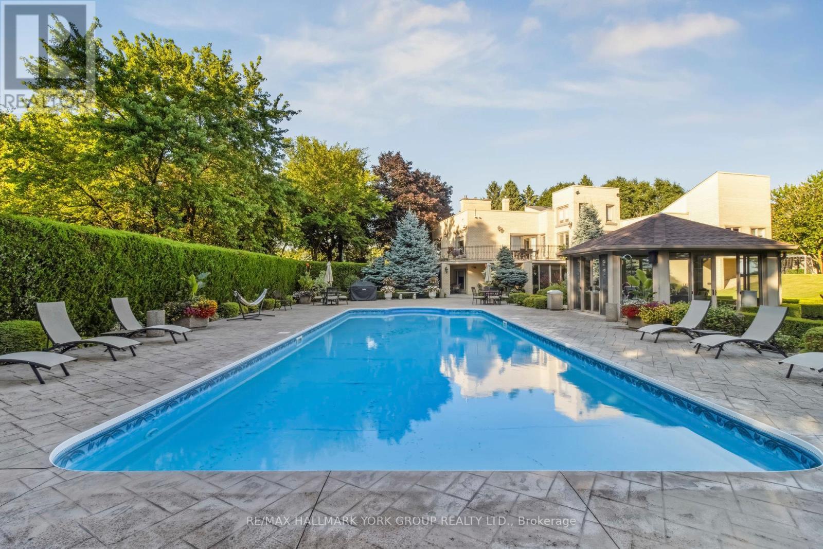 27 Scott Crescent, King, ON - Outdoor With In Ground Pool With Backyard