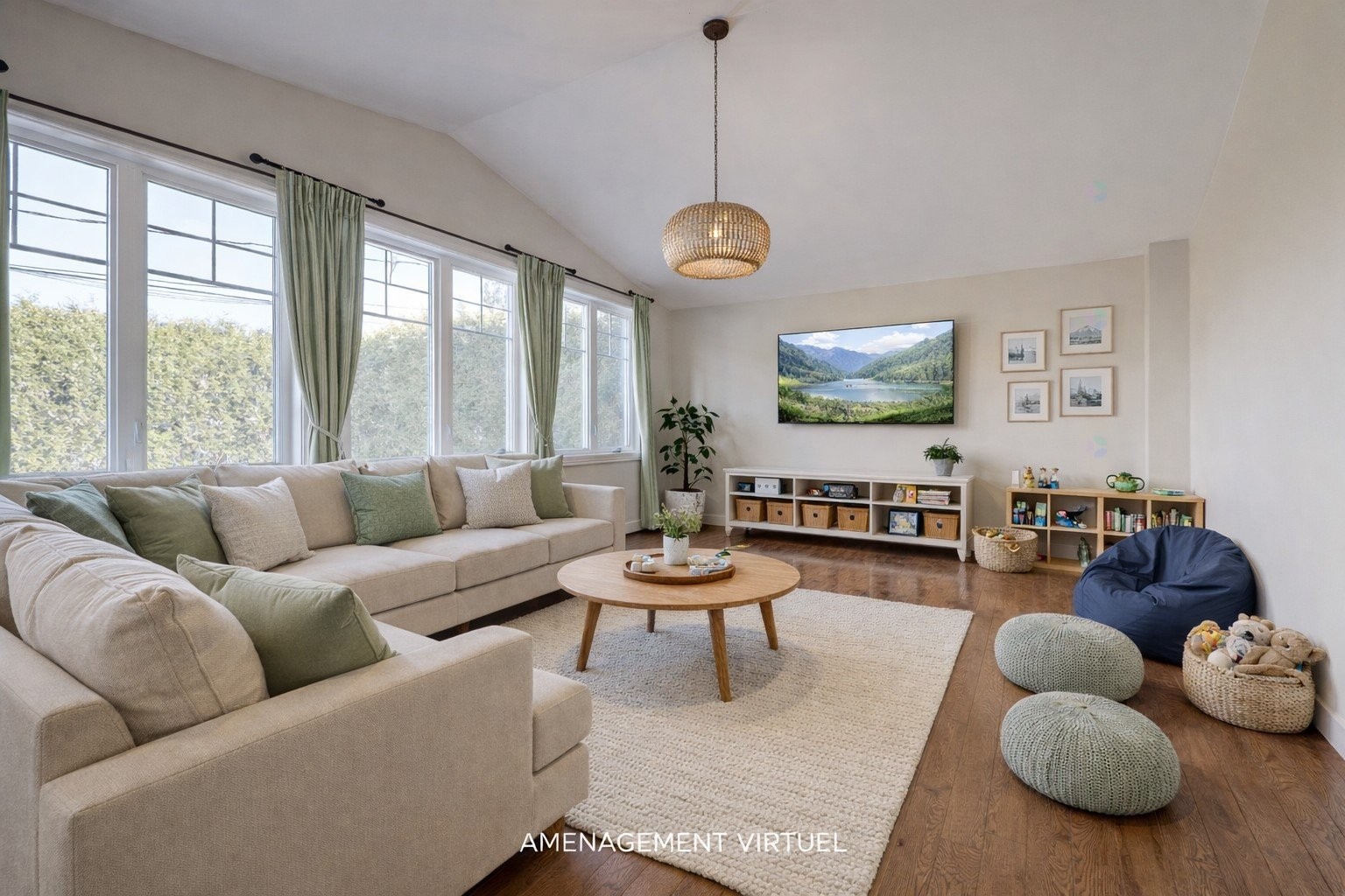 Salle à manger - 41 Rue Champlain, Saint-Constant, QC - Indoor Photo Showing Living Room
