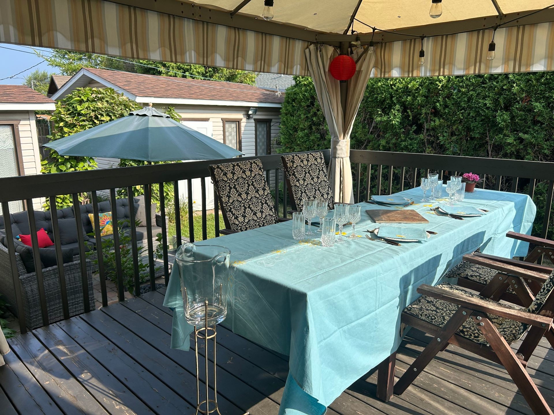 Cour - 41 Rue Champlain, Saint-Constant, QC - Outdoor With Deck Patio Veranda