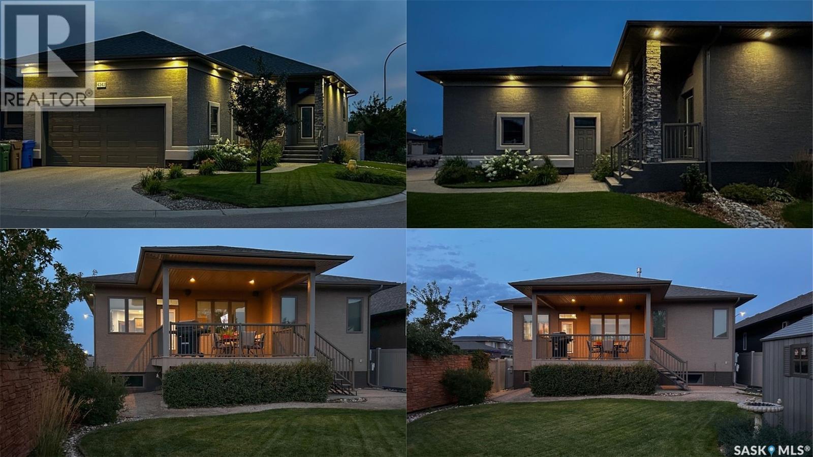 4342 Skinner Place, Regina, SK - Outdoor With Deck Patio Veranda With Facade