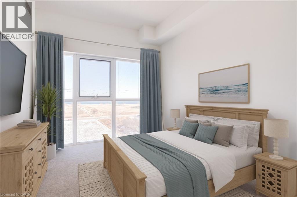 550 North Service Road Unit# 516, Grimsby, ON - Indoor Photo Showing Bedroom