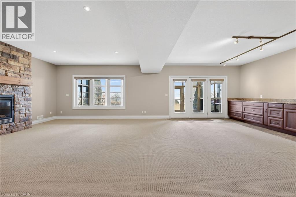 80 New Lakeshore Road Unit# 16, Port Dover, ON - Indoor With Fireplace