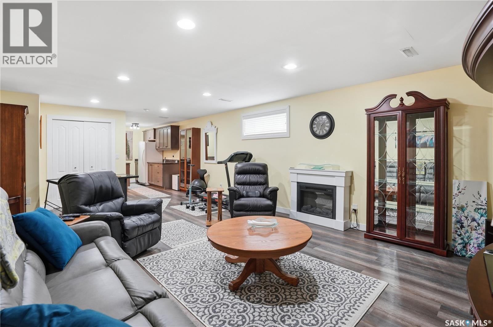 5053 Canuck Crescent, Regina, SK - Indoor With Fireplace