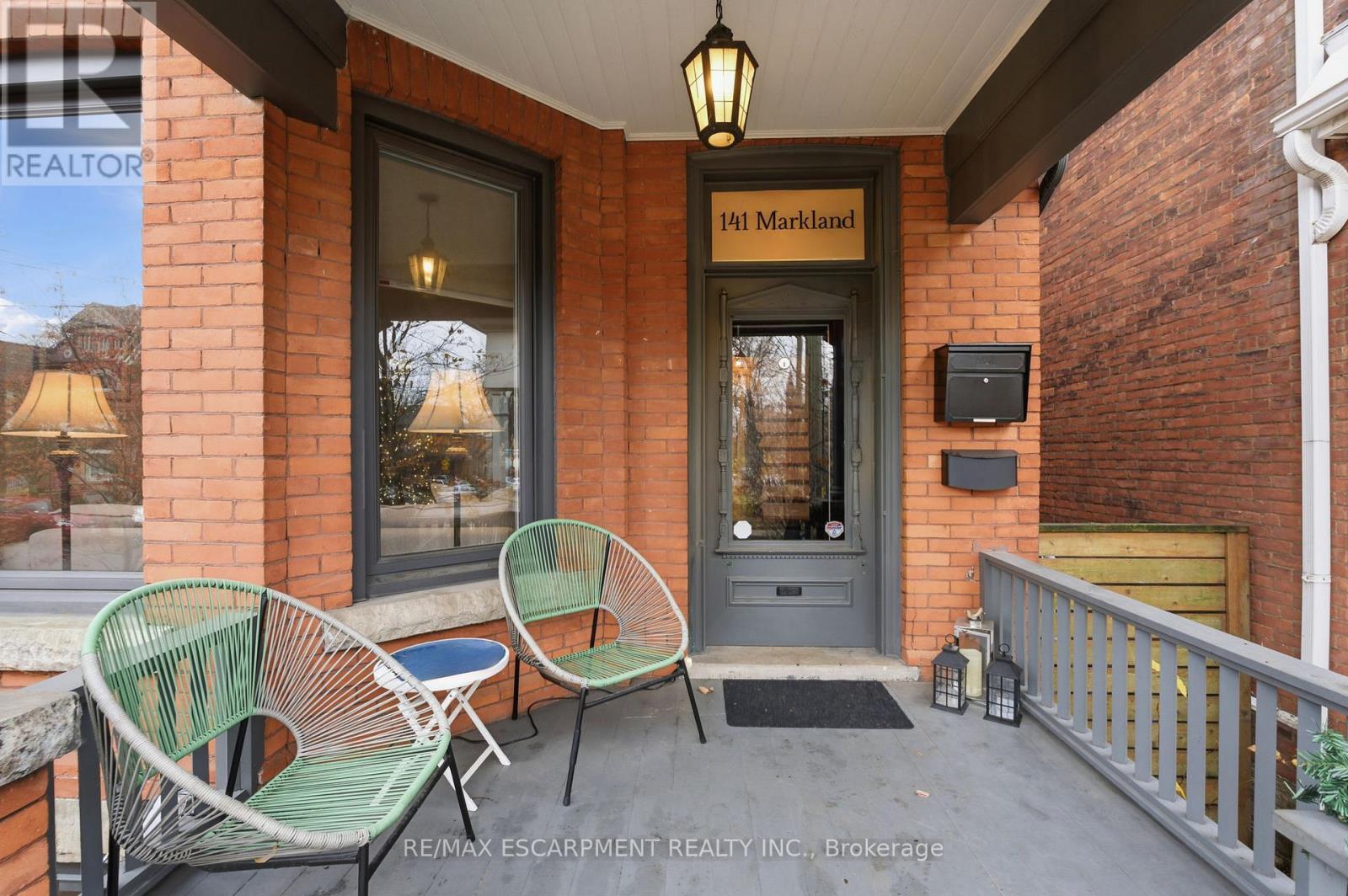 141 Markland Street, Hamilton, ON - Outdoor With Deck Patio Veranda With Exterior