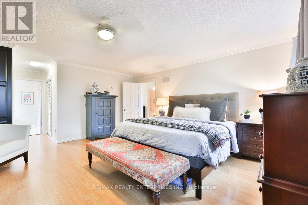 His & Hers Closets, Walk-In - 431 Naomi Crescent, Mississauga, ON - Indoor Photo Showing Bedroom