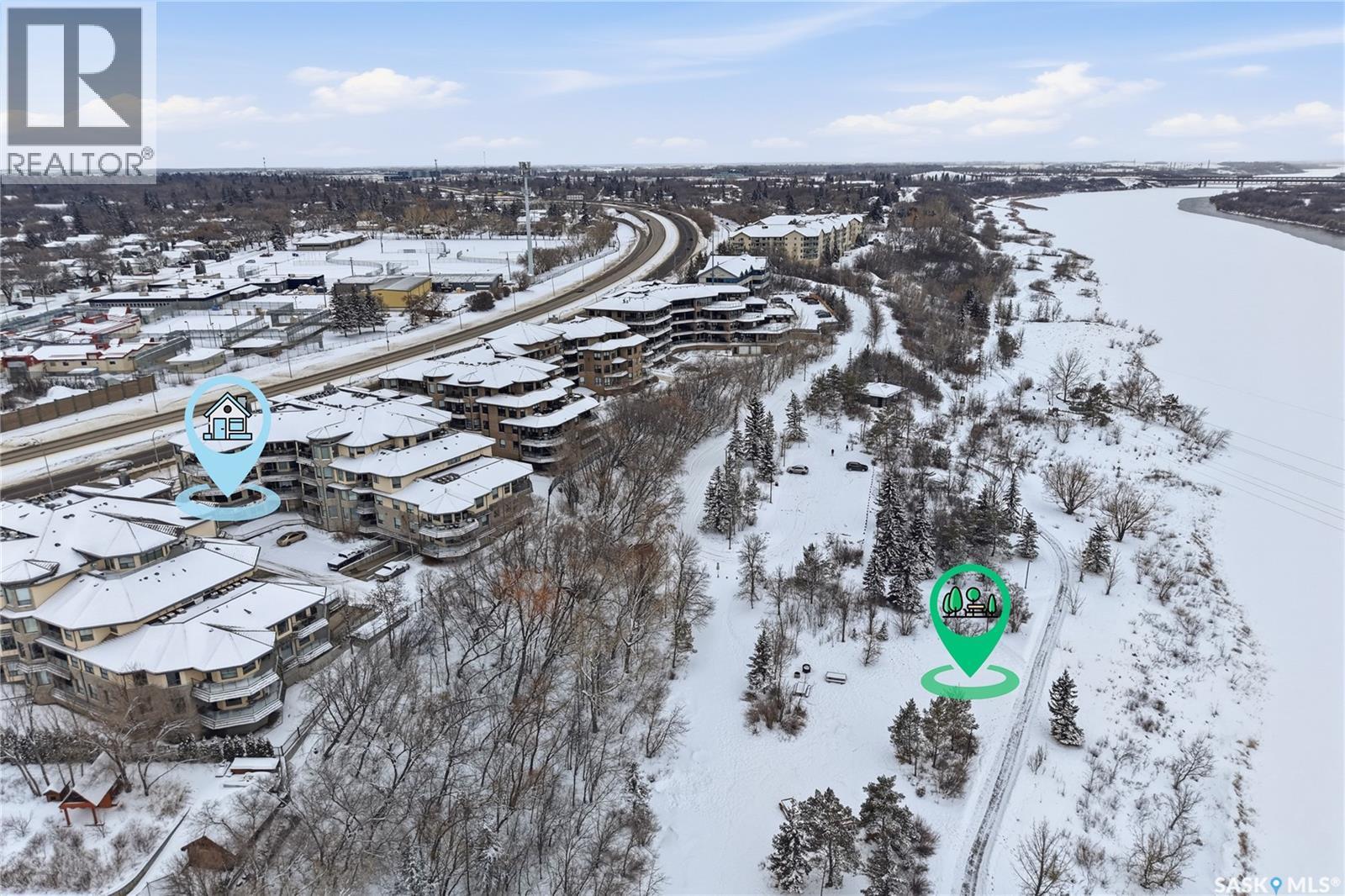 111 619 Saskatchewan Crescent W, Saskatoon, SK - Outdoor With View