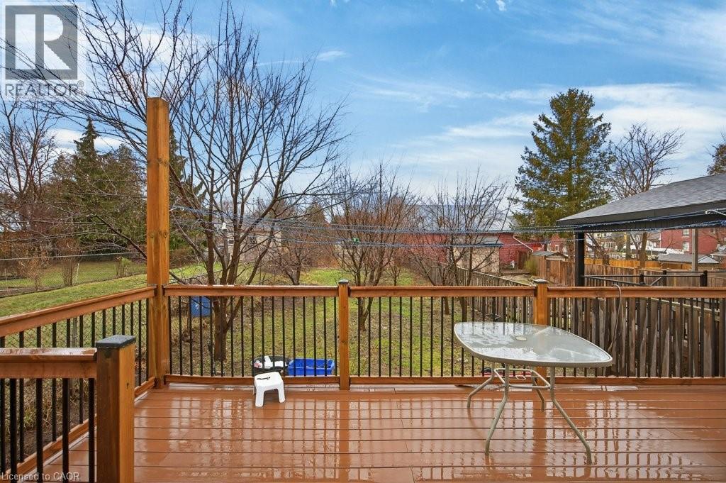 523 Catharine Street N, Hamilton, ON - Outdoor With Deck Patio Veranda