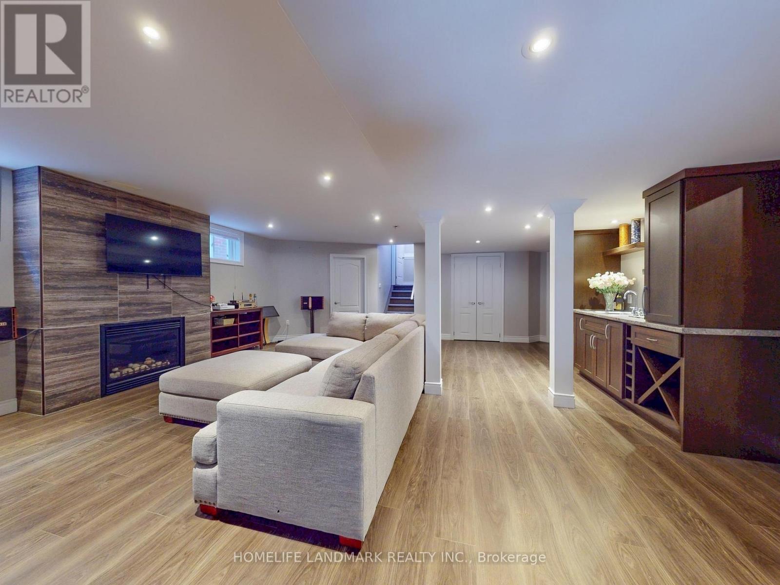 73 Graihawk Drive, Barrie, ON - Indoor With Fireplace