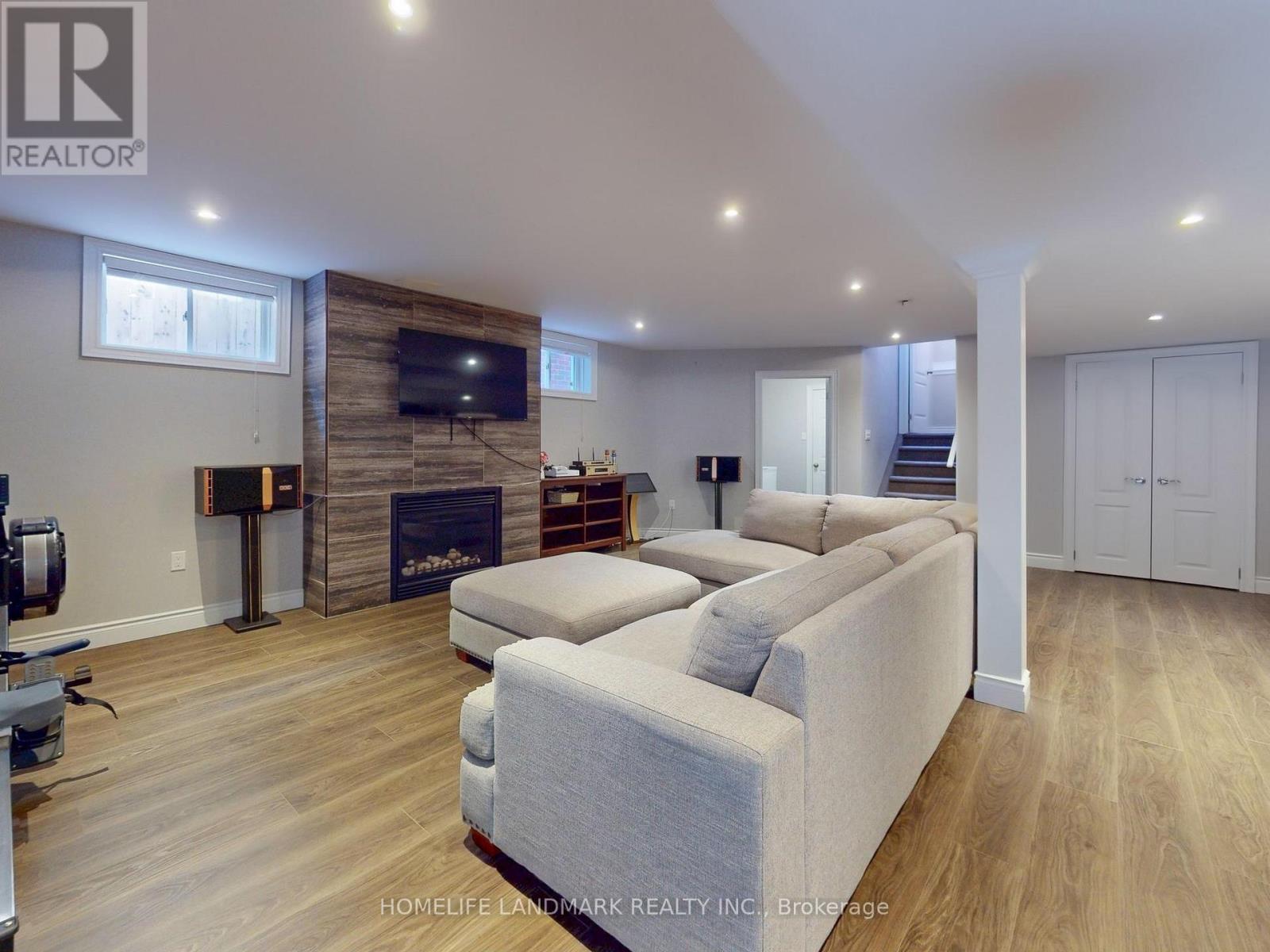 73 Graihawk Drive, Barrie, ON - Indoor With Fireplace