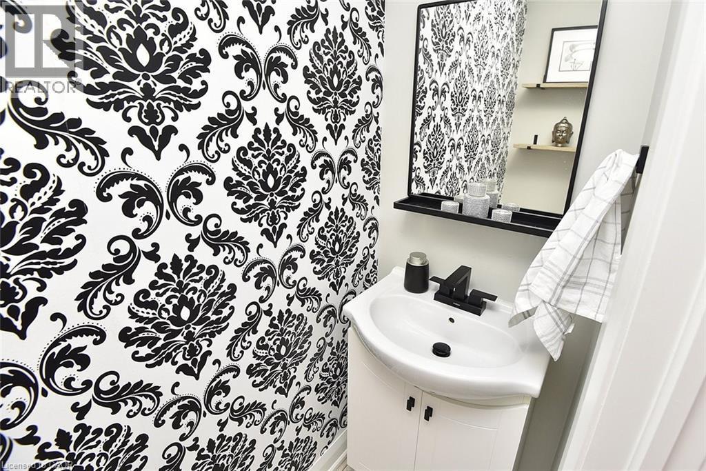 2 pc Powder Room Main Level - 13 Emick Drive, Ancaster, ON