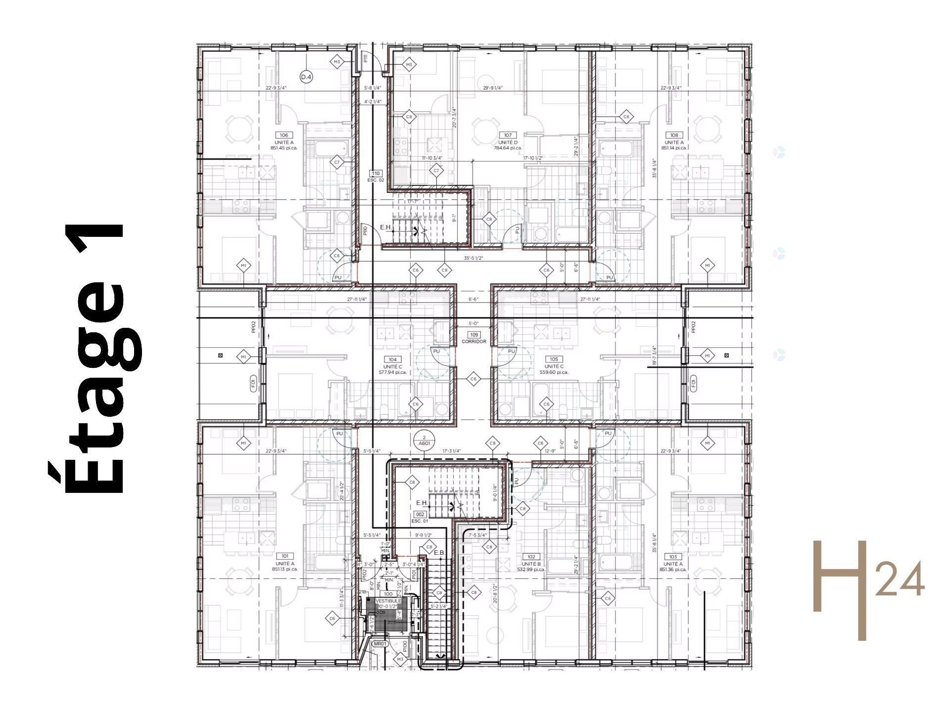 Plan (croquis) - 201-9229 Rue Airlie, Montréal (Lasalle), QC - Other