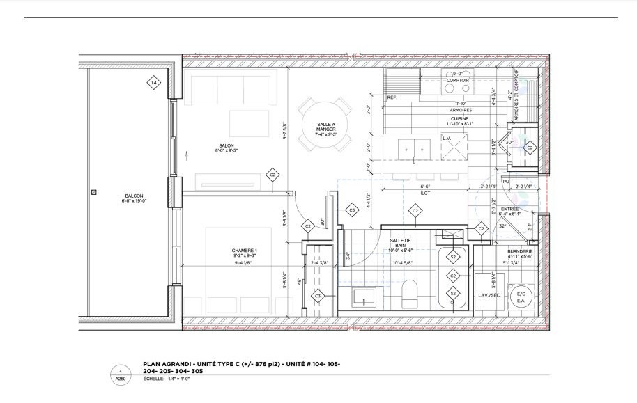 Floor Plan - 305-9229 Rue Airlie, Montréal (Lasalle), QC - Other