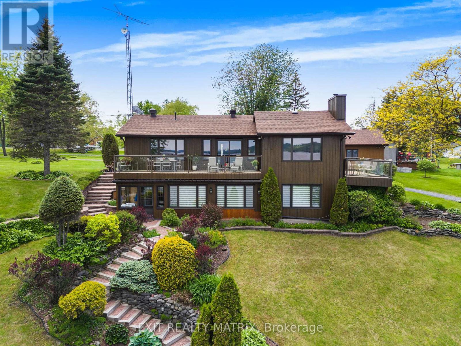 2176 Bay Road, Champlain, ON - Outdoor With Balcony With Deck Patio Veranda With Facade