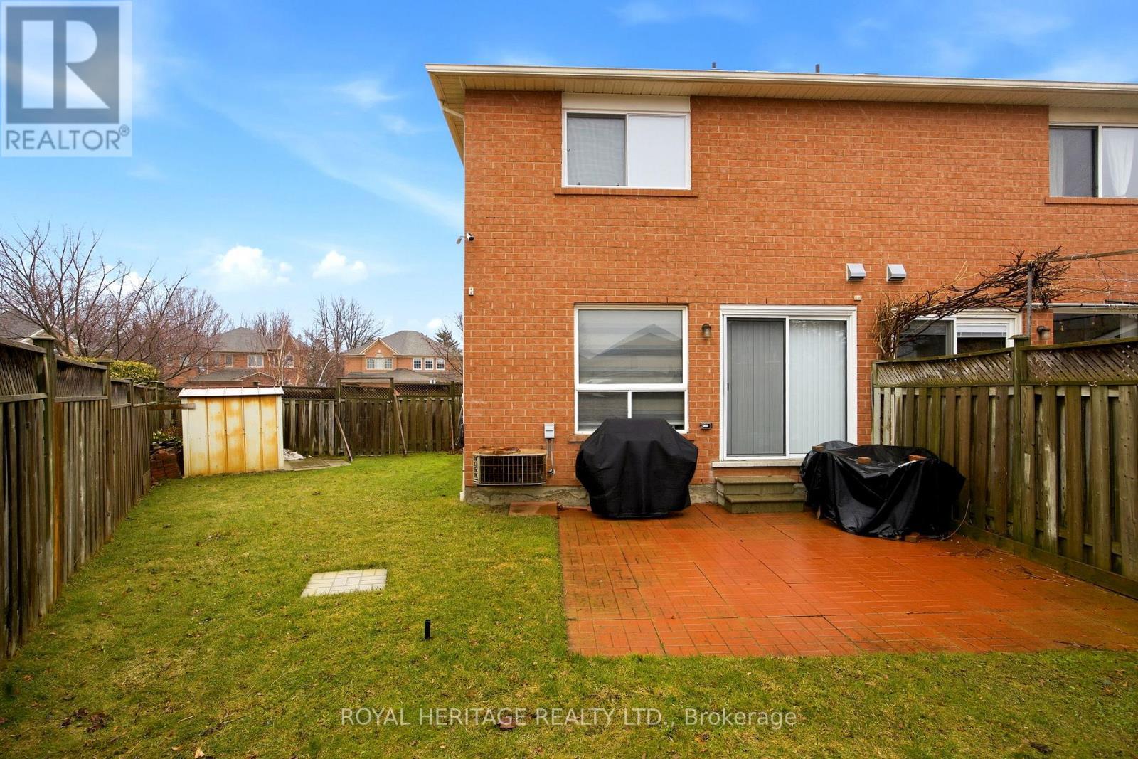 Back Yard - 1251 Quest Circle, Mississauga, ON - Outdoor With Exterior