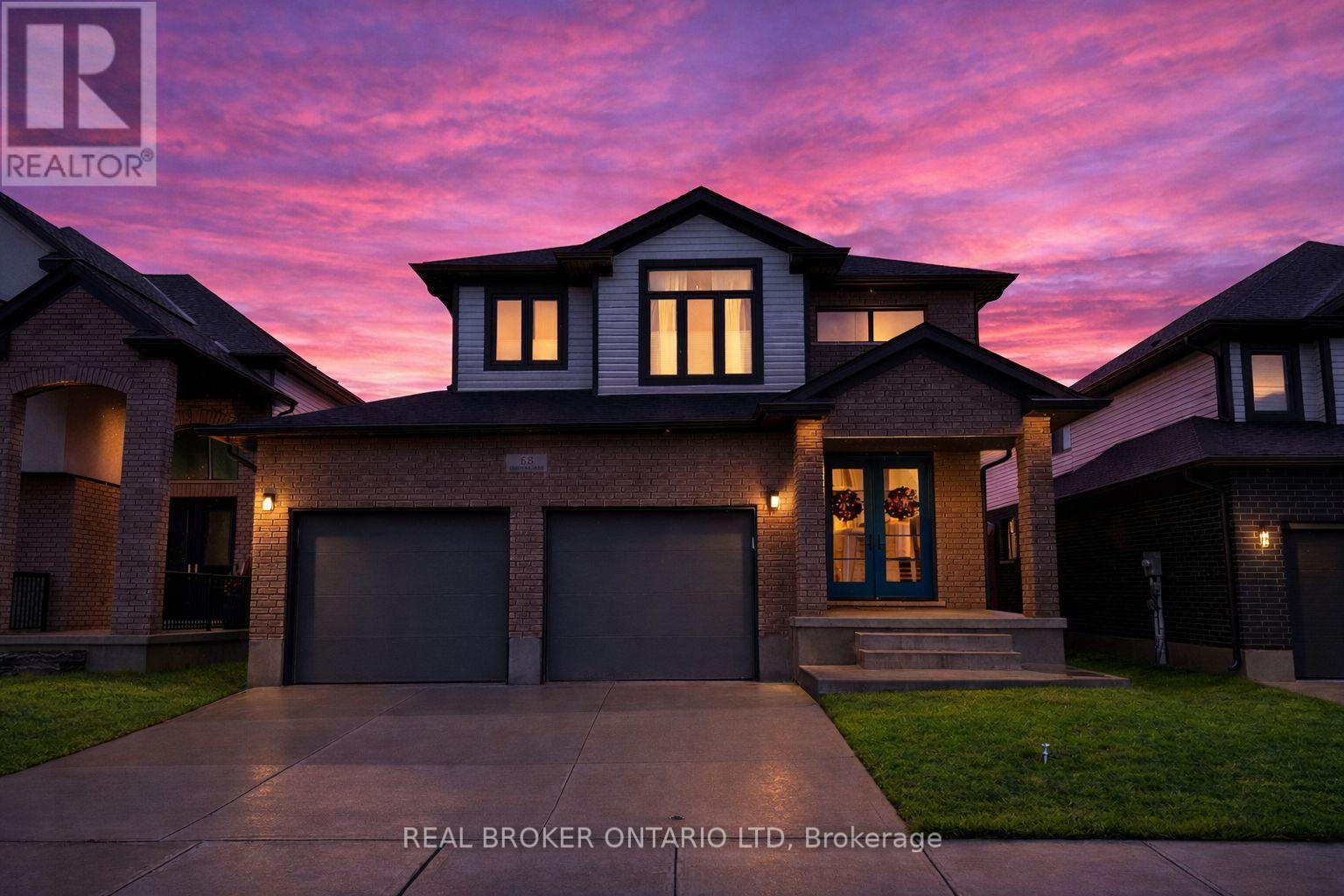 68 Locky Lane, Middlesex Centre, ON - Outdoor With Facade