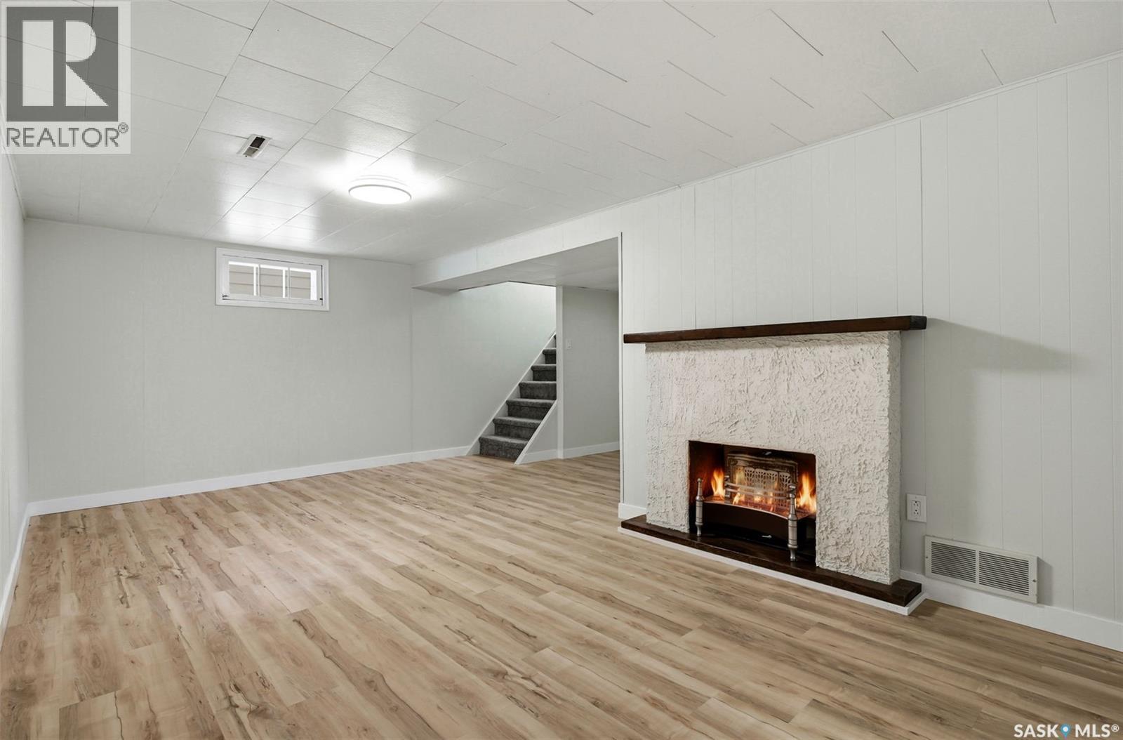 47 Mathieu Crescent, Regina, SK - Indoor With Fireplace