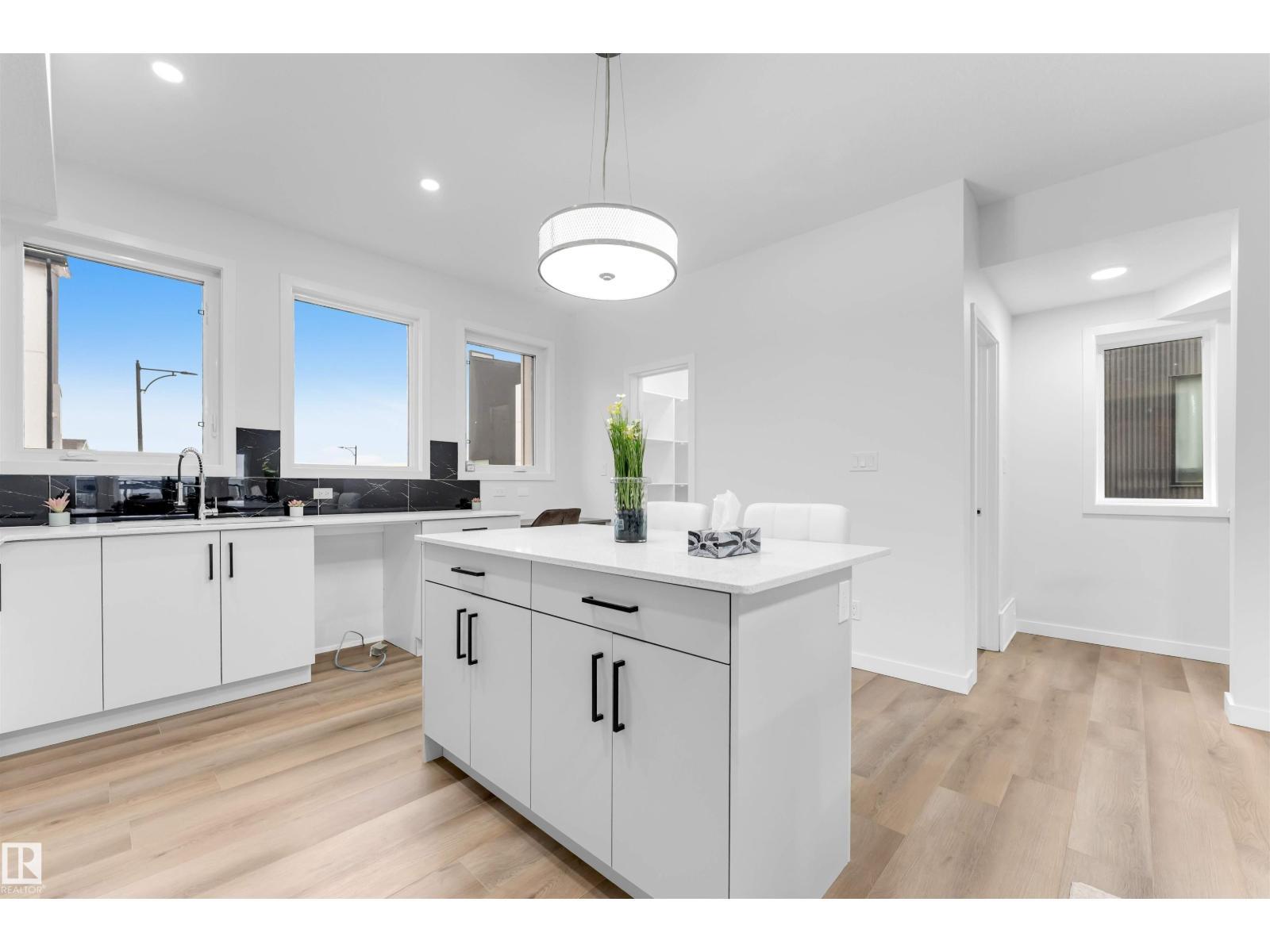 #67 130 Element Dr, St. Albert, AB - Indoor Photo Showing Kitchen With Double Sink