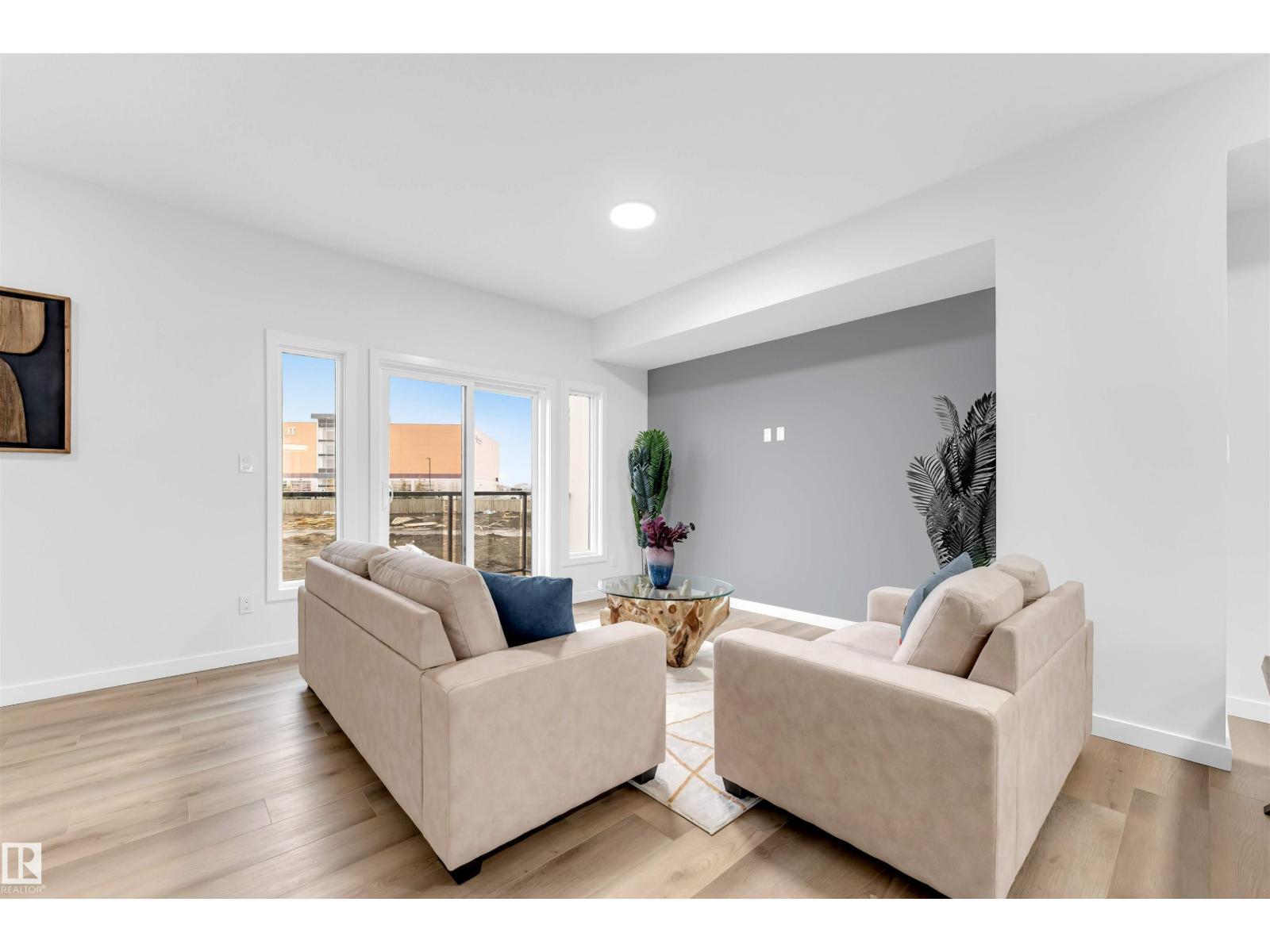 #67 130 Element Dr, St. Albert, AB - Indoor Photo Showing Living Room