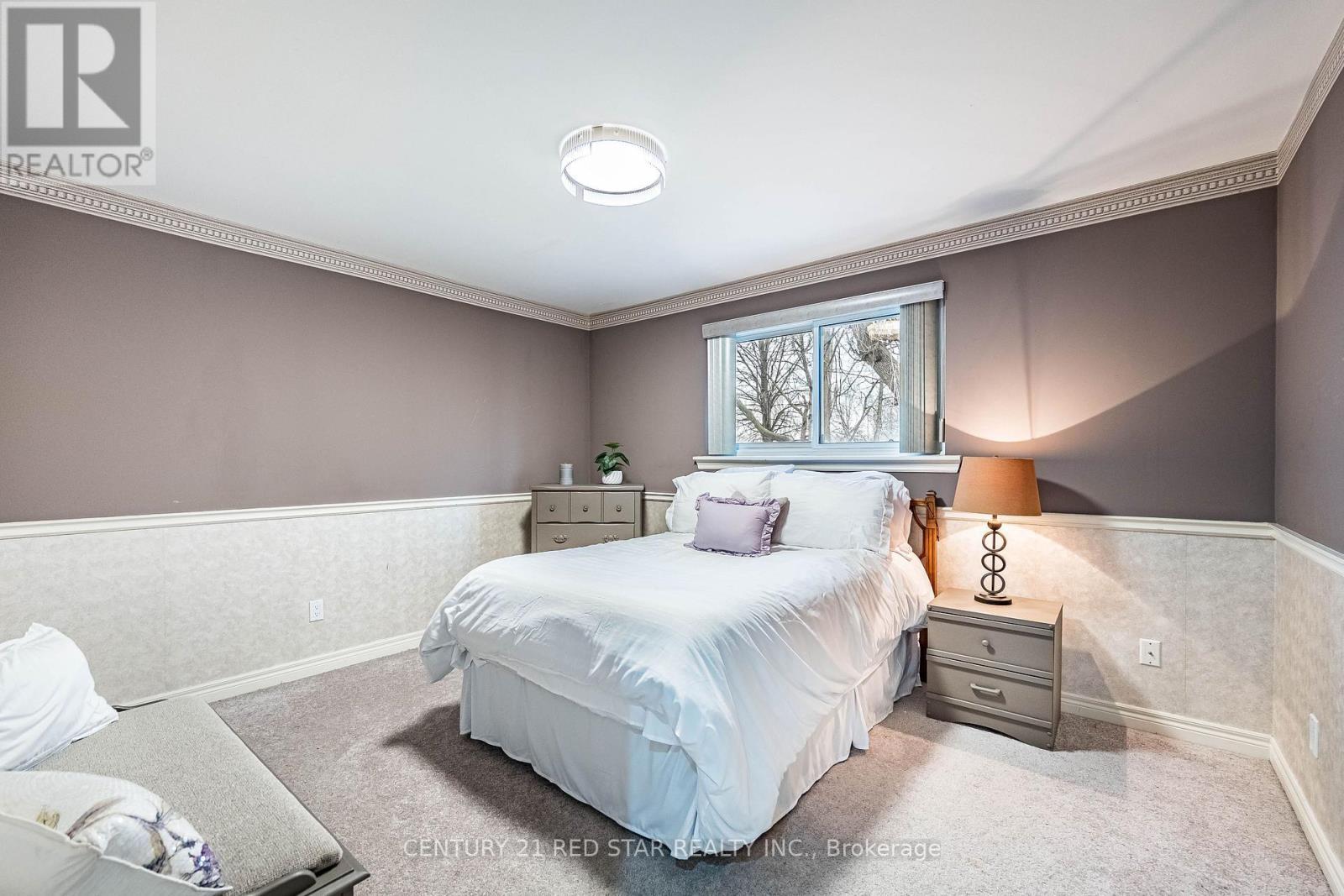 Large Bedroom, Large Windows - 25 Devonshire Drive, Brampton, ON - Indoor Photo Showing Bedroom