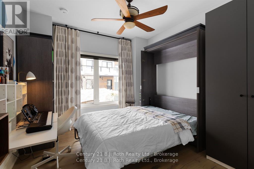 murphy bed on main floor - 34 Ruby Crescent, Orillia, ON - Indoor Photo Showing Bedroom