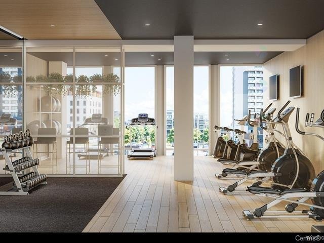 Salle d'exercice - 705-1300 Av. De Germain-Des-Prés, Québec (Sainte-Foy/Sillery/Cap-Rouge), QC - Indoor Photo Showing Gym Room