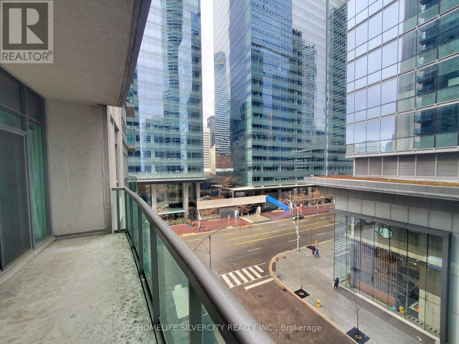 607 - 30 Grand Trunk Crescent, Toronto, ON - Outdoor With Balcony