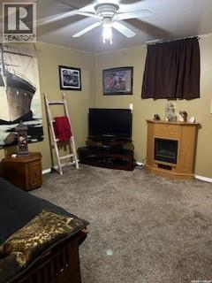 214 Highway, Archerwill, SK - Indoor With Fireplace