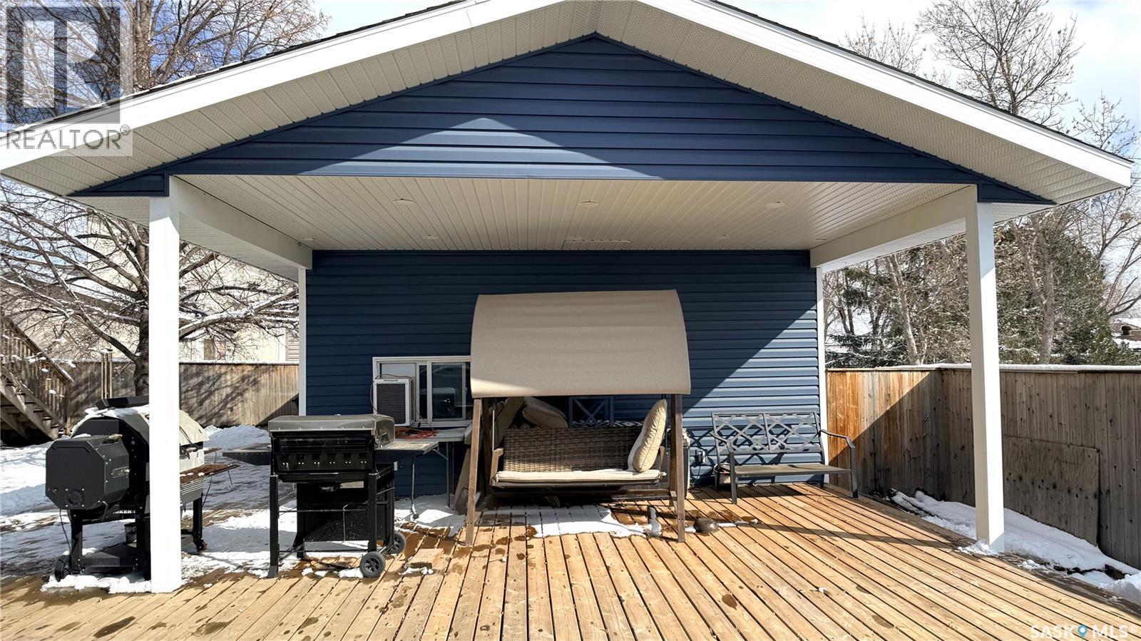 422 Spruce Drive, Estevan, SK - Outdoor With Deck Patio Veranda With Exterior