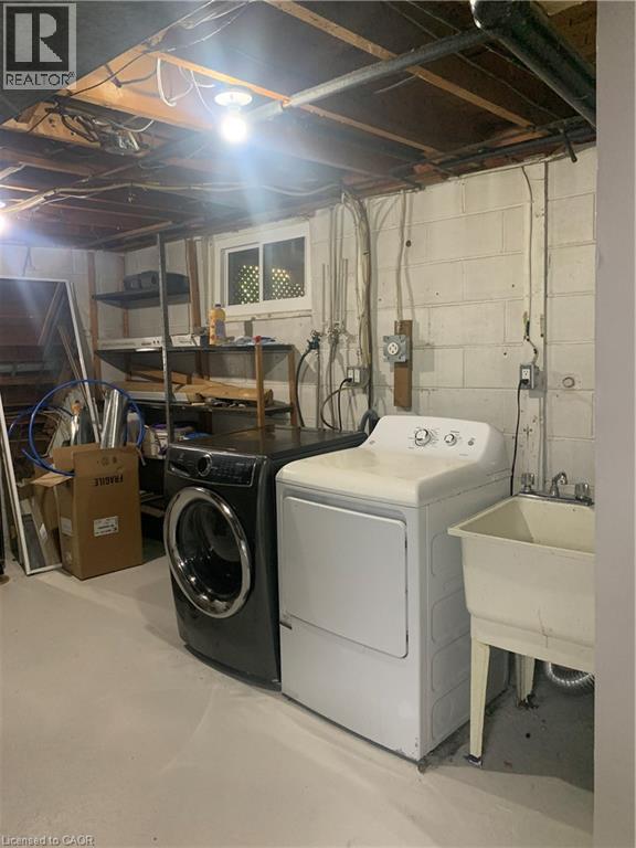 66 Kennedy Avenue, Hamilton, ON - Indoor Photo Showing Laundry Room