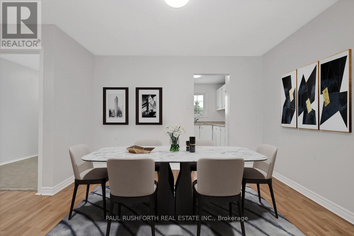 Virtually Staged-Dining Room - 1107 Meadowlands Drive, Ottawa, ON - Indoor Photo Showing Dining Room