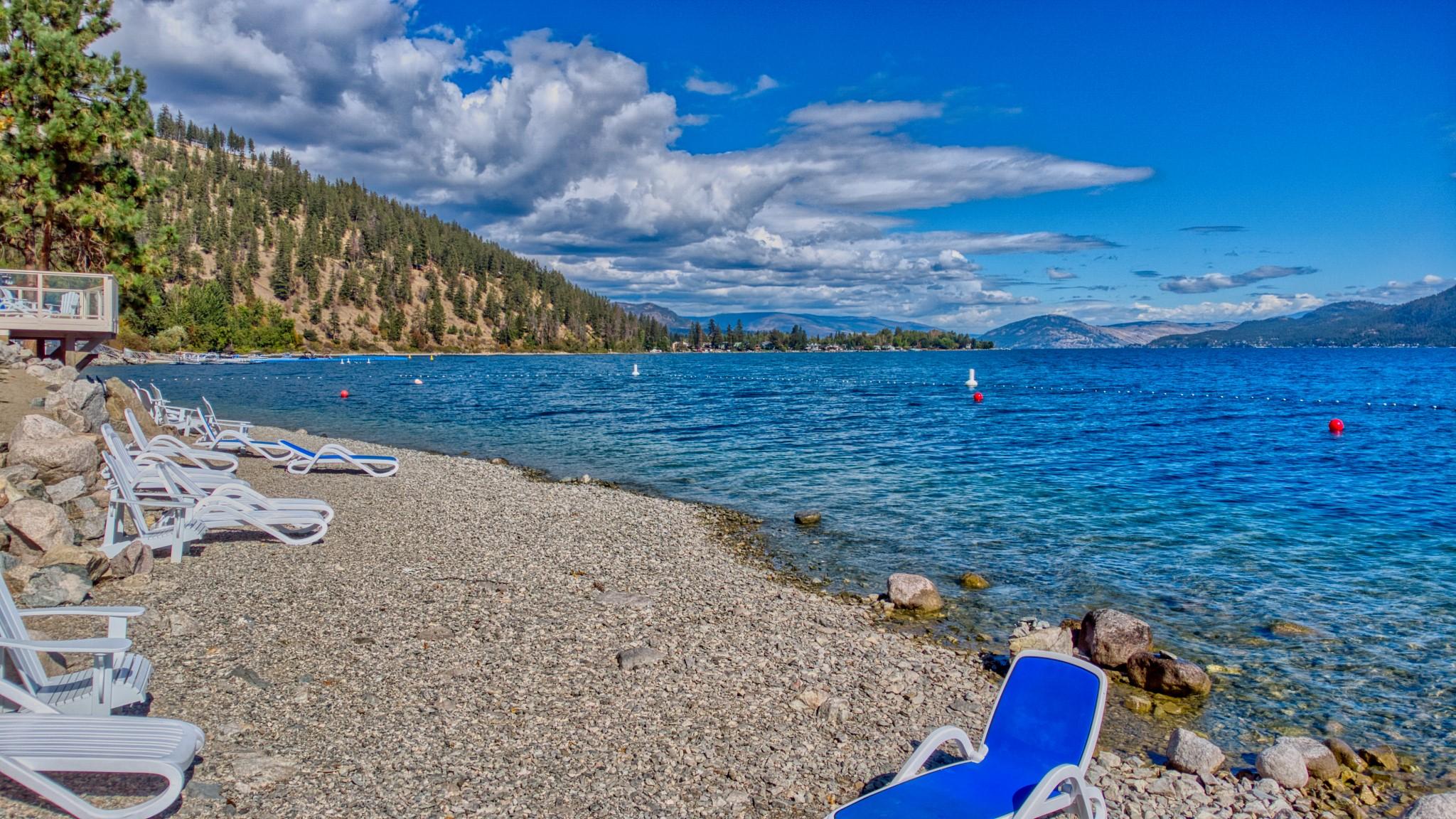 348-6833 Madrid Way, Kelowna, BC - Outdoor With Body Of Water With View
