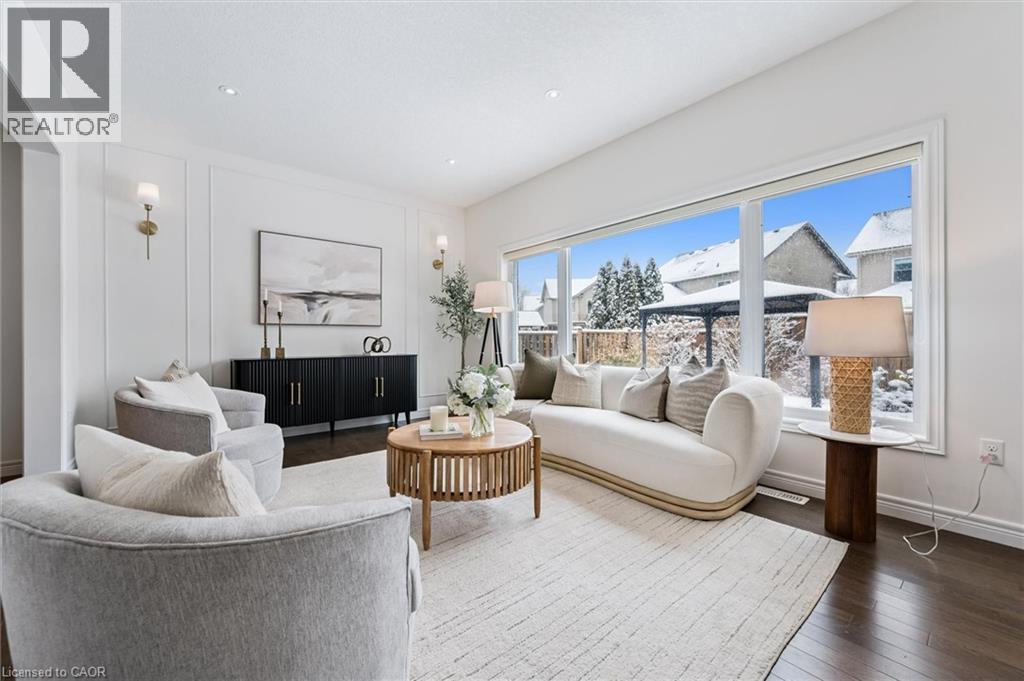 130 Coopershawk Street, Kitchener, ON - Indoor Photo Showing Living Room