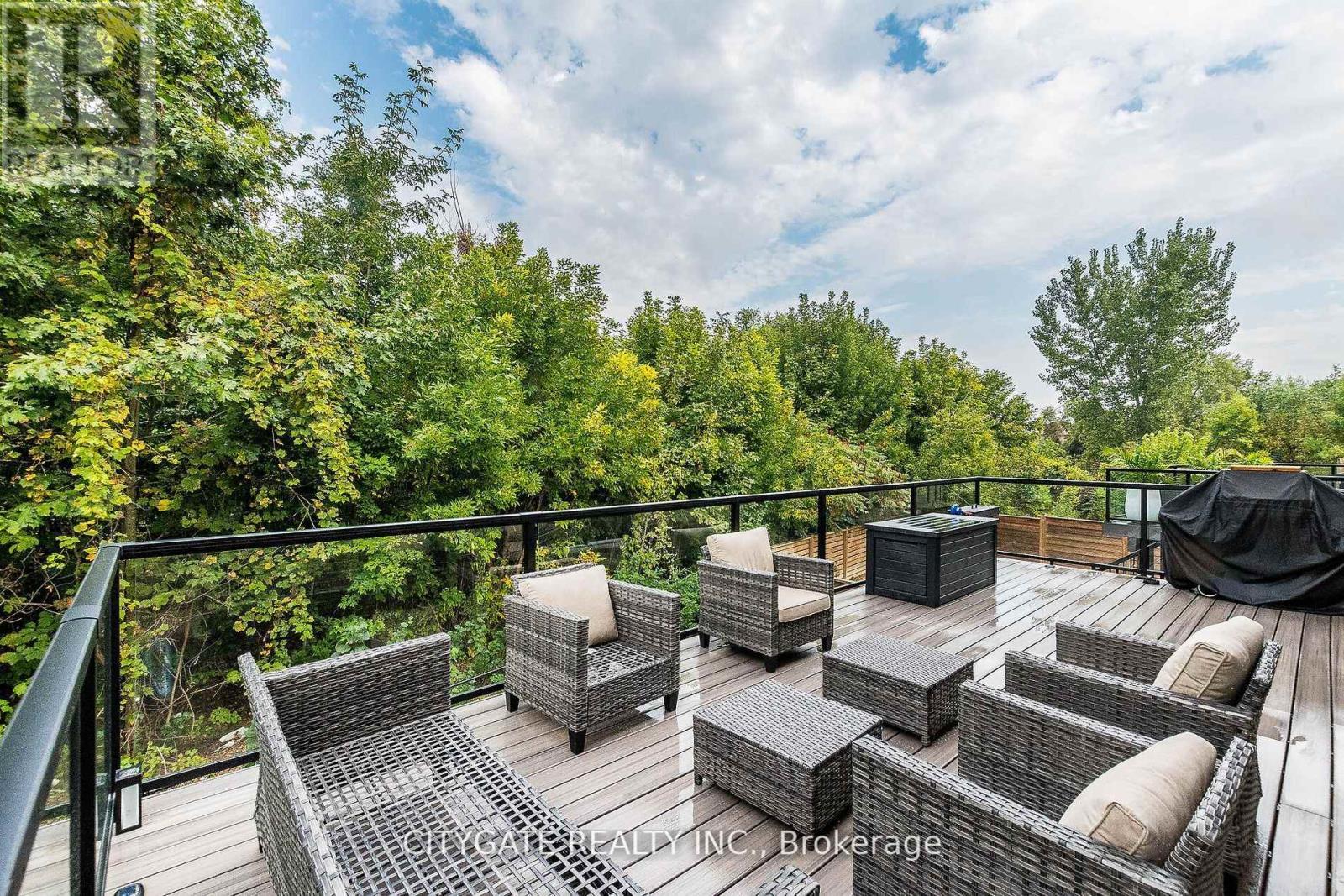44 Elysian Fields Circle, Brampton, ON - Outdoor With Deck Patio Veranda
