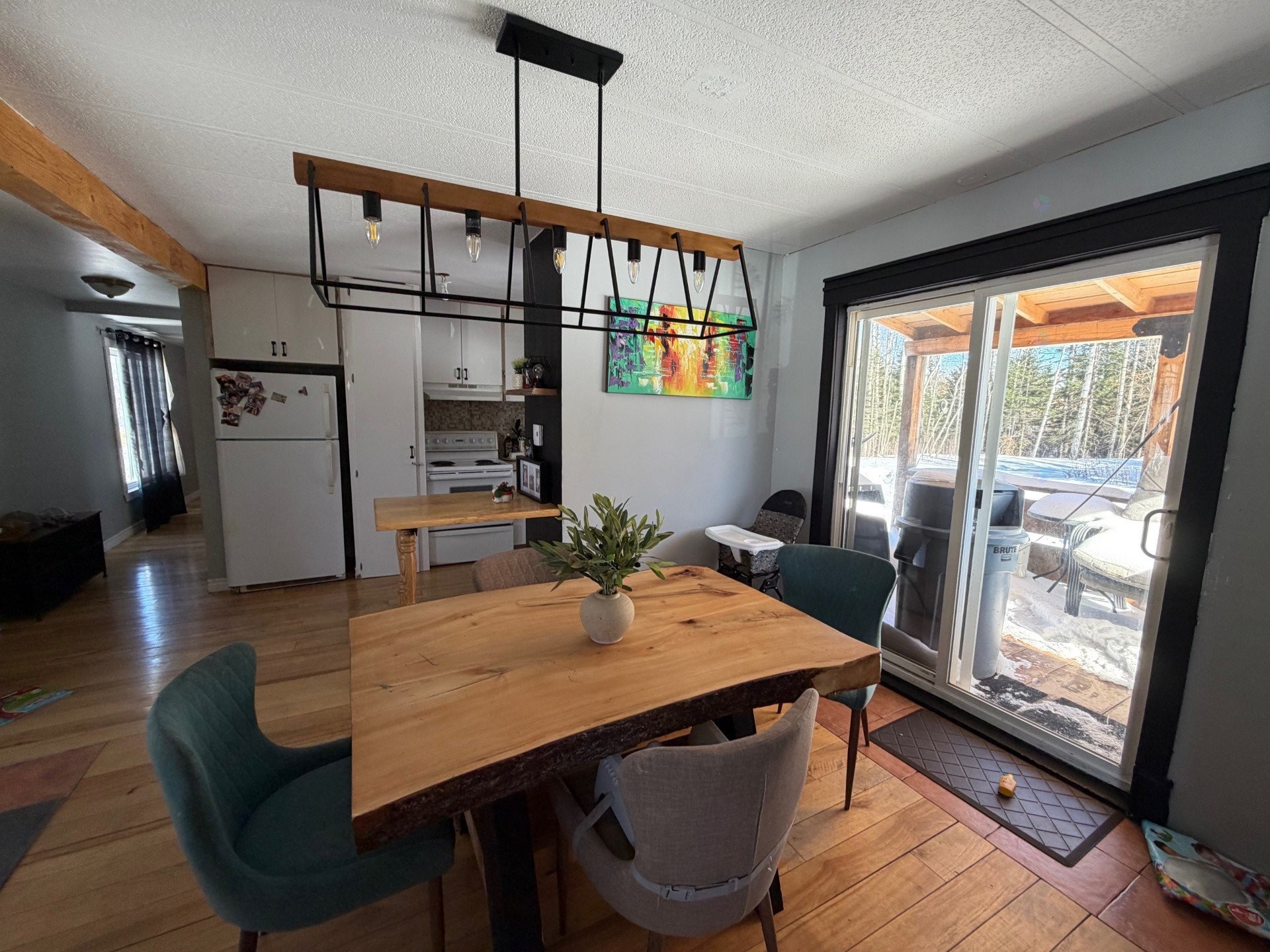 Dining Room - 26 Rue Gaspésienne E., Pointe-À-La-Croix, QC - Indoor Photo Showing Dining Room