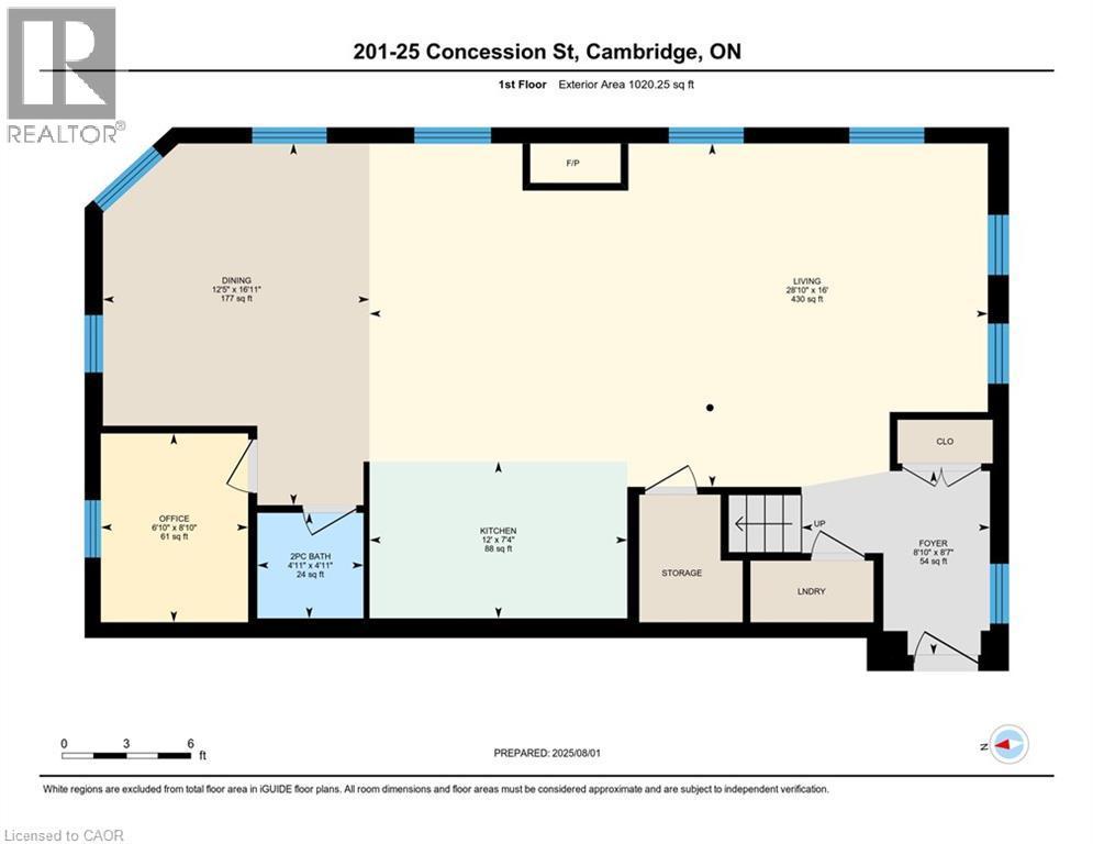 View of property floor plan - 25 Concession Street Unit# 201, Cambridge, ON - Other