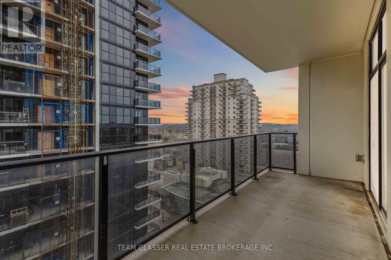 1308 - 505 Talbot Street, London East (East F), ON - Outdoor With Balcony With Exterior