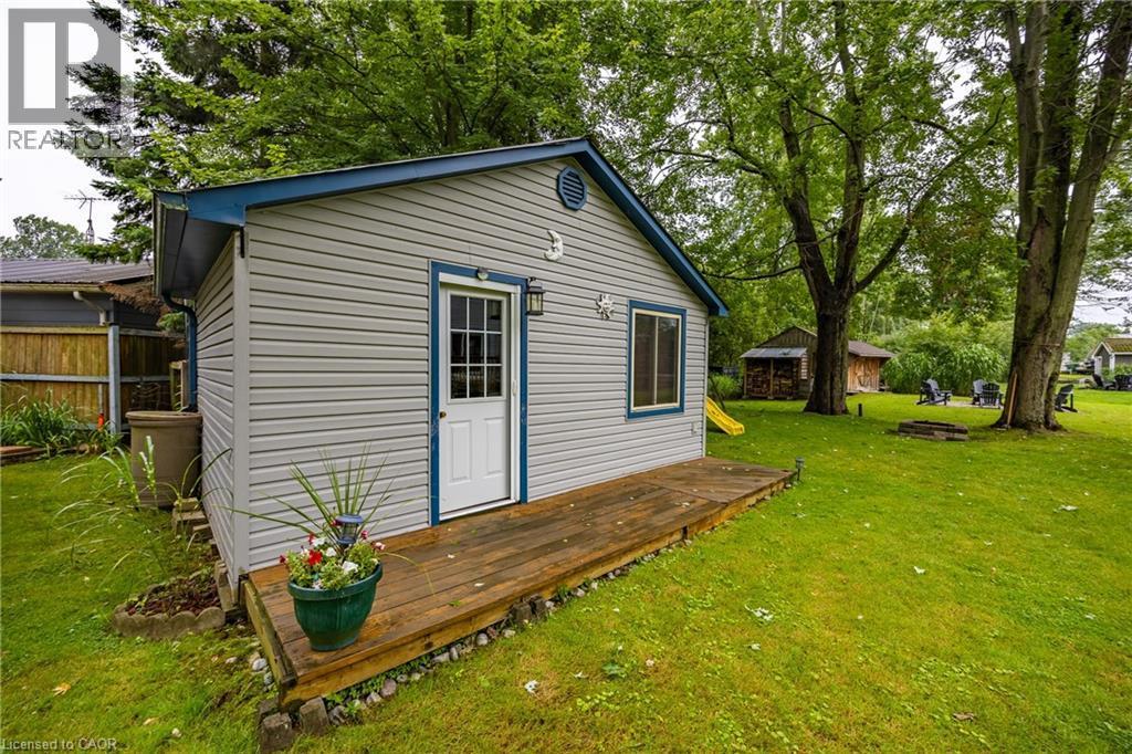 Shed or Bunkie - 306 Cedar Drive, Turkey Point, ON - Outdoor With Exterior