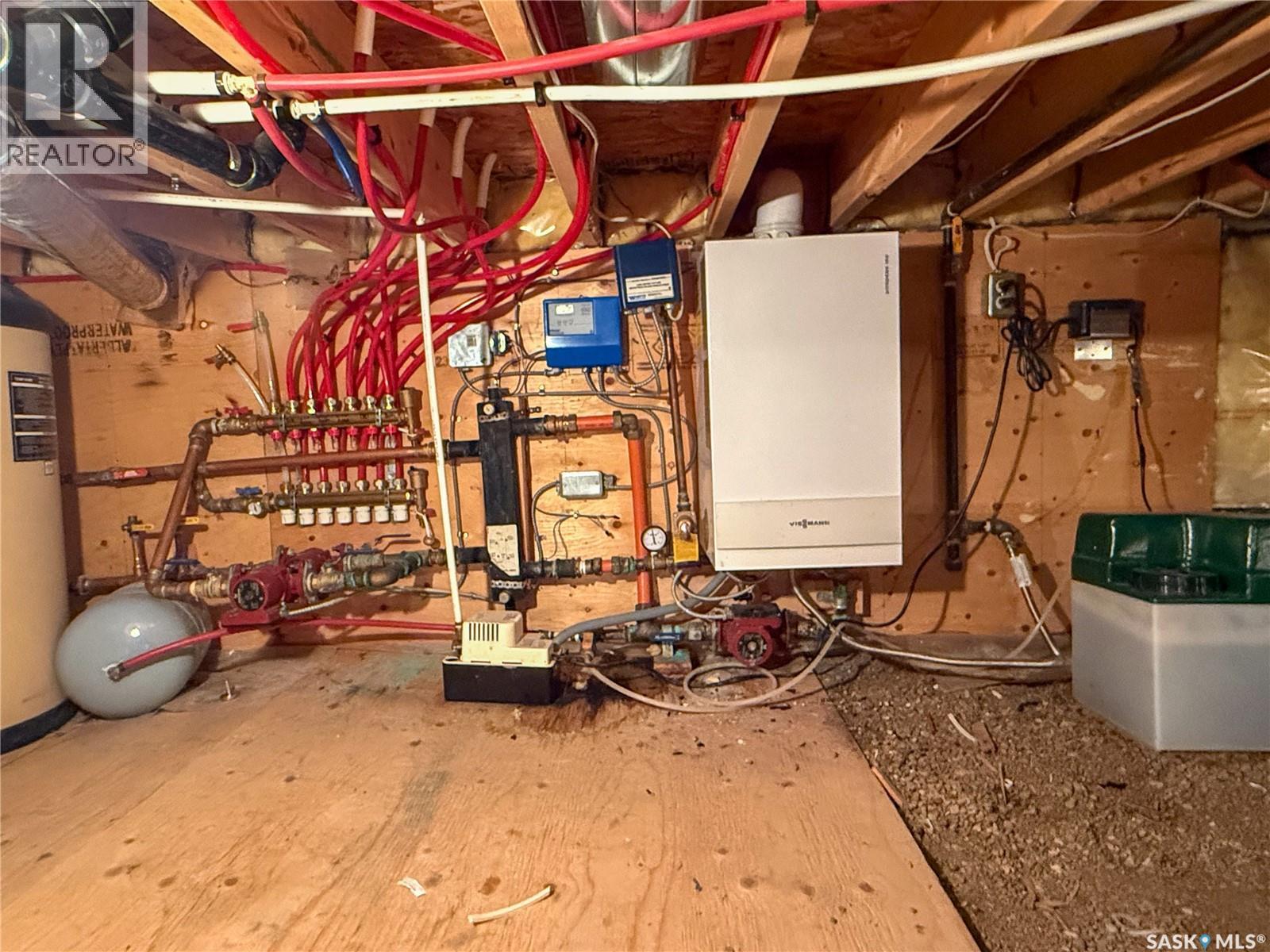 1512 Birch Drive, Turtle Lake, SK - Indoor Photo Showing Basement