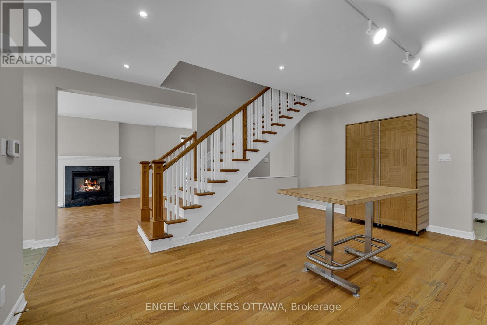 145 Manorhill Private, Ottawa, ON - Indoor With Fireplace