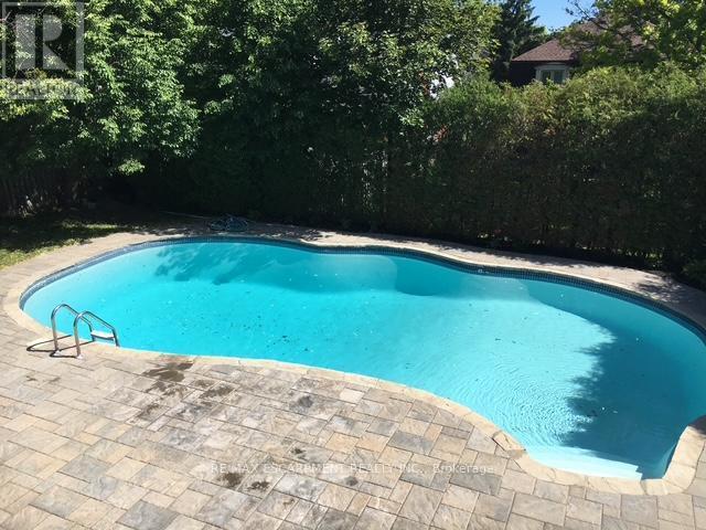 1995 Kerns Road, Burlington, ON - Outdoor With In Ground Pool With Backyard